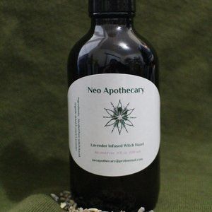 ALCOHOL FREE Lavender Infused Witch Hazel (4 oz)